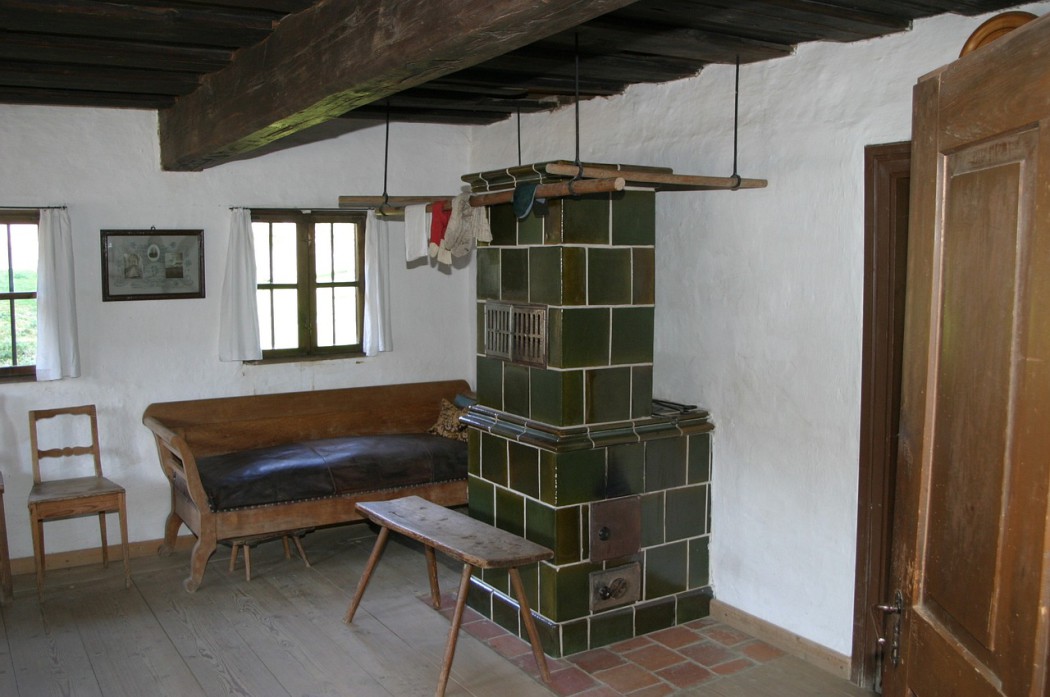 kachlová kamna