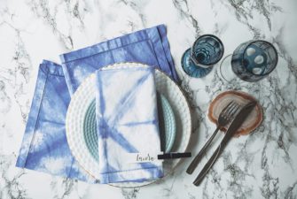 DIY: Batikování shibori technikou