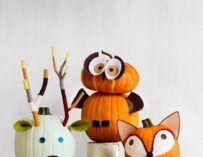 Kreativní tvoření s dětmi: Zdobte halloweenské dýně bez dlabání!