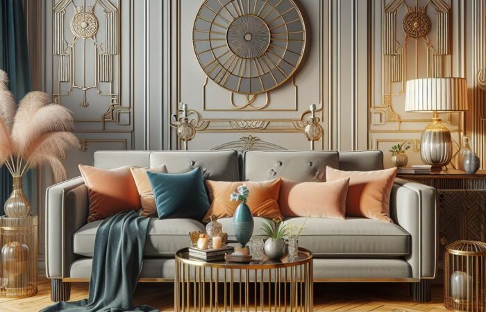 Jak vytvořit luxusní Art Deco interiér?