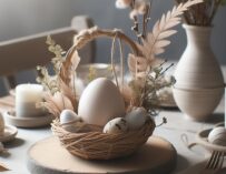 Přírodní velikonoční dekorace